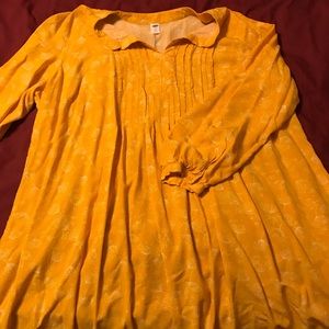 Deep Yellow summer dress